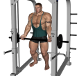 Biceps Curl - Smith Machine Wide Grip