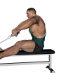 Cable Row - Low Pulley To Neck