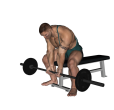 Concentration Curl - Seated Close Grip Bar