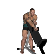 Dumbbell Curl - Standing Incline Single