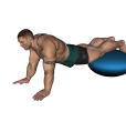 Knee Tuck - Fitness Ball
