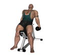 Shrug - Incline Dumbbell