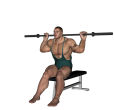 Side Bend - Seated Barbell