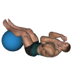 Sit Up - Fitness Ball Reverse