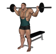 Squat - Barbell To A Bench