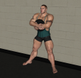 Squat - Plate Wall Wide Stance