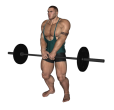 Upright Row - Barbell Close Grip