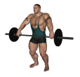 Upright Row - Barbell Wide Grip