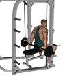 Wrist Curl - Smith Machine Seated Behind Back